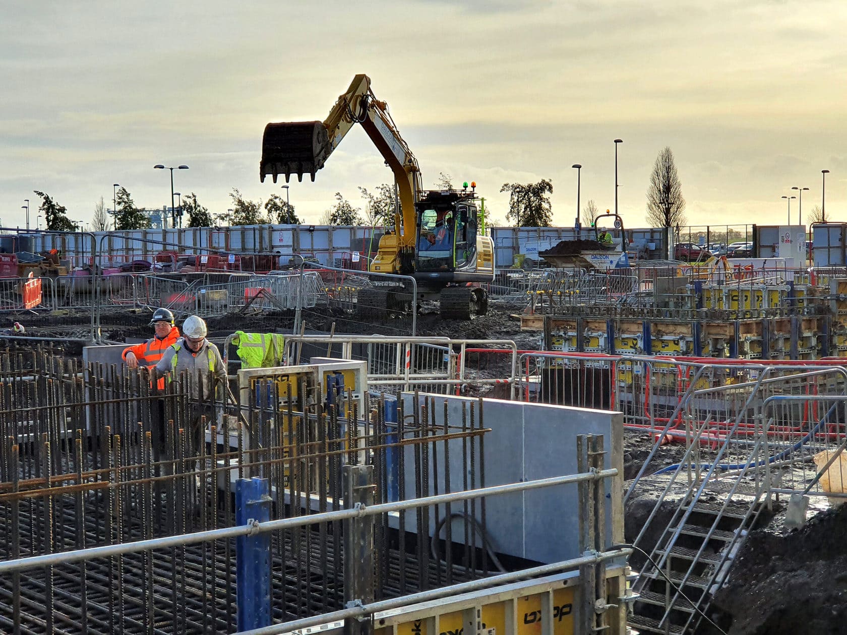 Dalcon subcontract for groundworks at Golden Jubilee Hospital